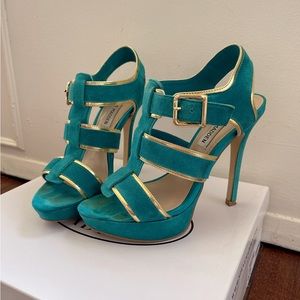 Steve Madden Teddy Blush Mult High heels sandals